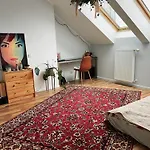Spacious City Apartment With Balcony