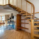 Old Riga Aldaru Street 2 Level Apartment With Terrace
