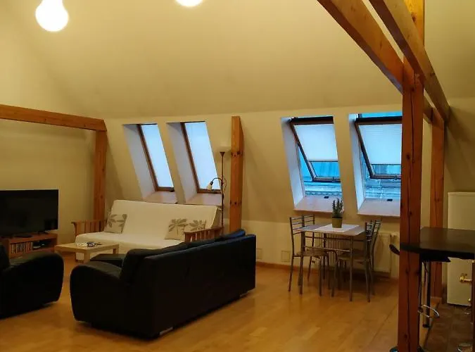 Sunlit Loft Apartment Riga