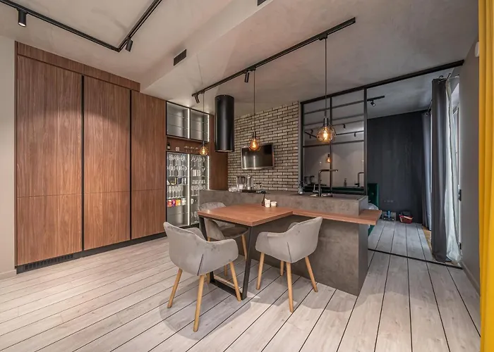 Lofts & Rosegold Luxury Stay In Elegant 1Br With Balcony In Riga Center