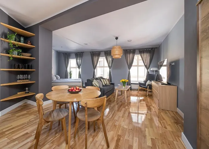 Romantic And Spacious Apartment In Riga Old Town