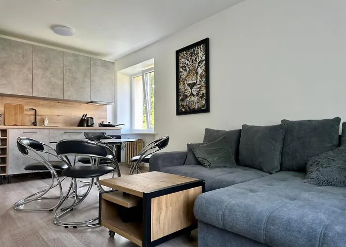 Riga Mezaparks Apartment + Private Parking