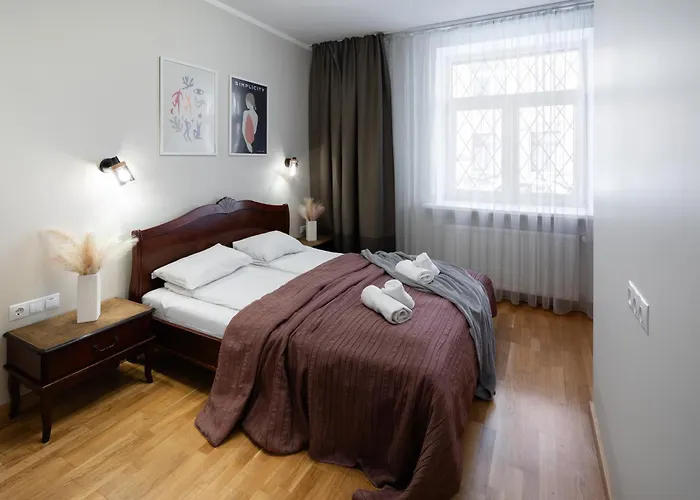 Riga Embassy Center Apartment With Parking