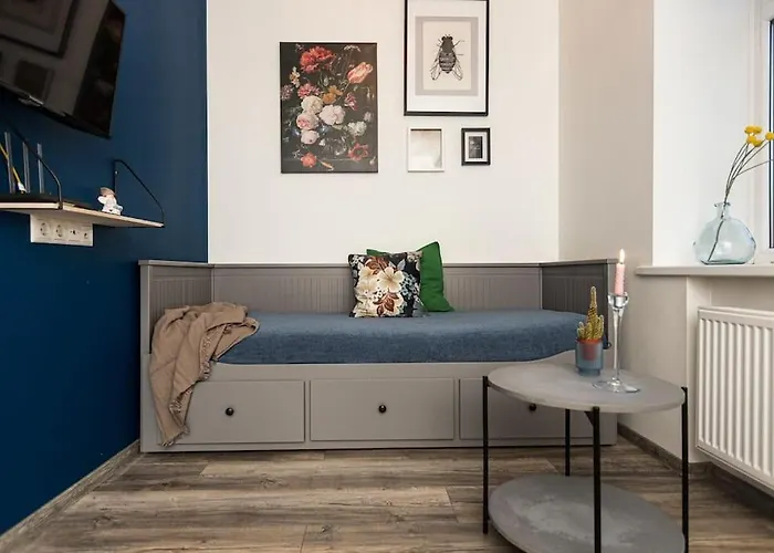 Cute Studio Apt With A View Over The Rooftops And Free Parking In The Area