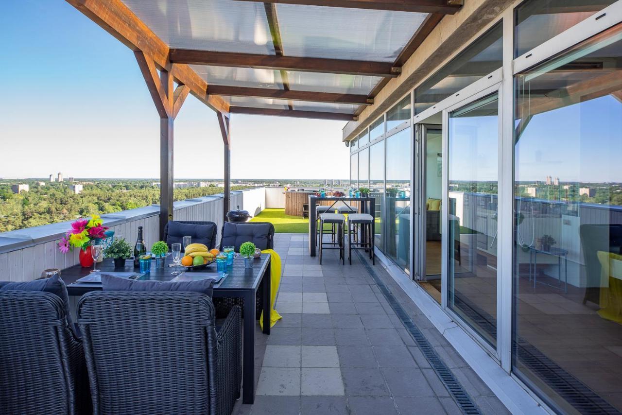 Huoneisto Skyhouse Private Penthouse And Riika