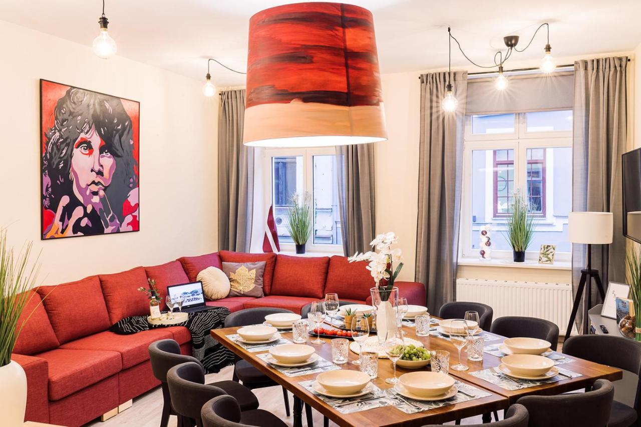 Morrison Apartment/15 Guests/7bedrooms/riga Old Town Dzīvoklis *