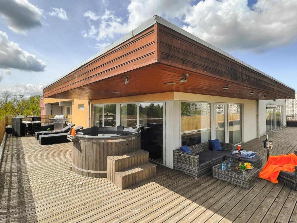 Skyhouse Lux Penthouse & Korter Riga