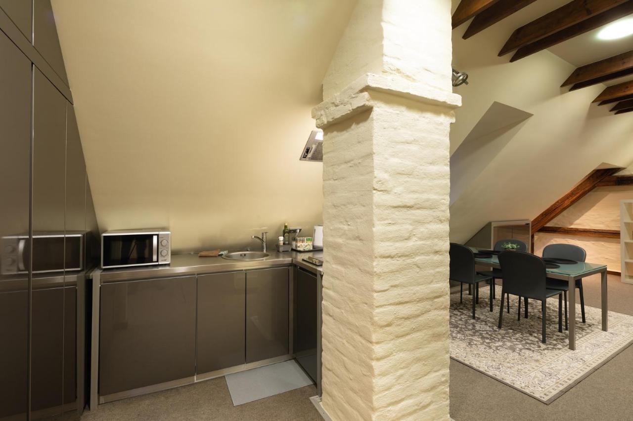 Old Town Charm One Bedroom Spacious Loft Nearby The Livu Square Riga