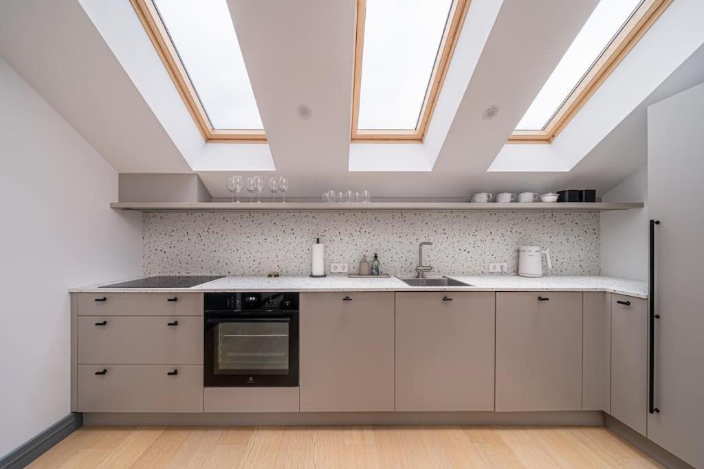Bright Designer Mansard In City Centre *