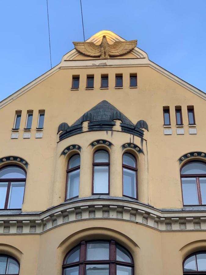 Old Town Next To Saint Peter's Church Riga