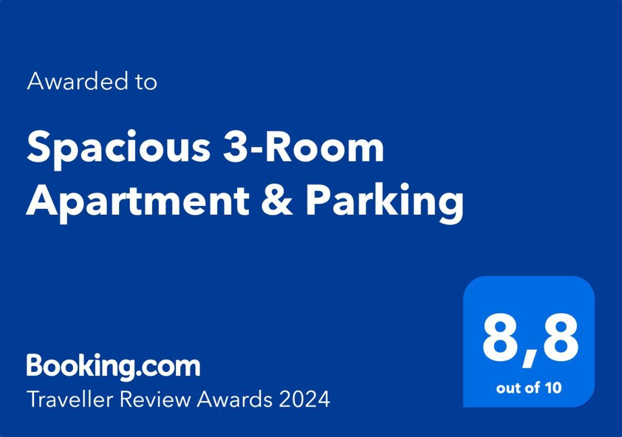 Spacious 3-room & Parking * Riga