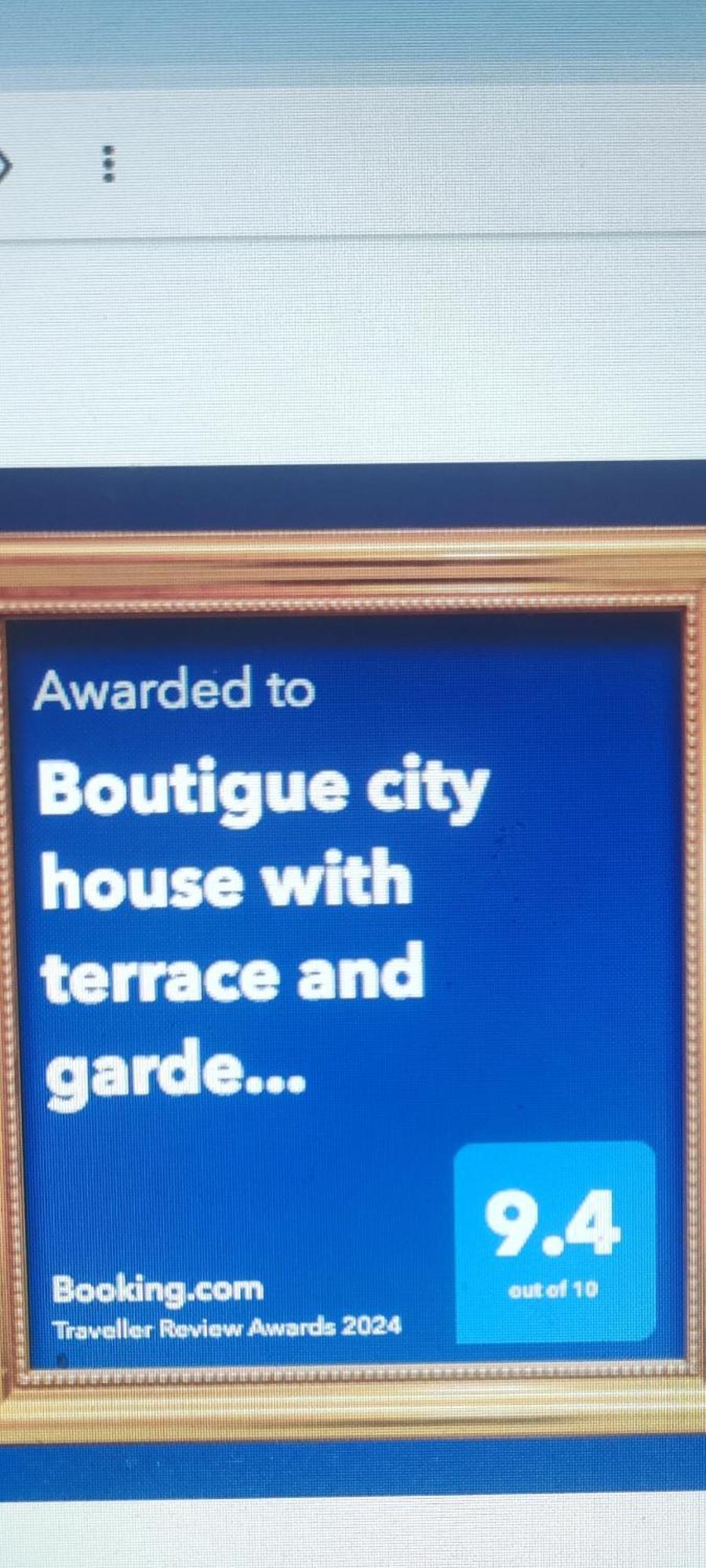 Boutigue House With Terrace And Garden Free Parking Riga