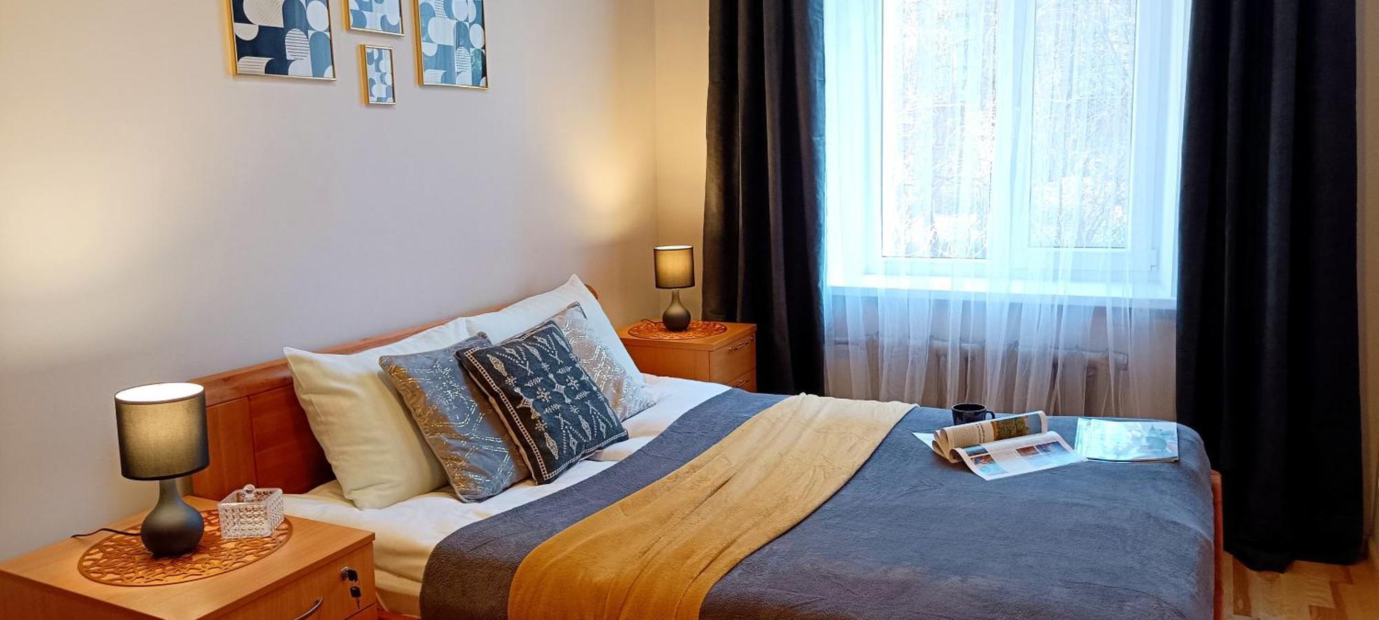 Cozy & Bright 1 Bedroom With Park Nearby - Free Parking, Riga, Up To 5 Guests *
