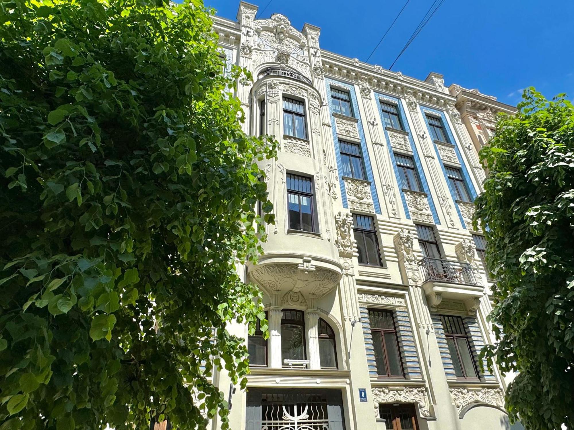 In Art Nouveau District Apartment Riga