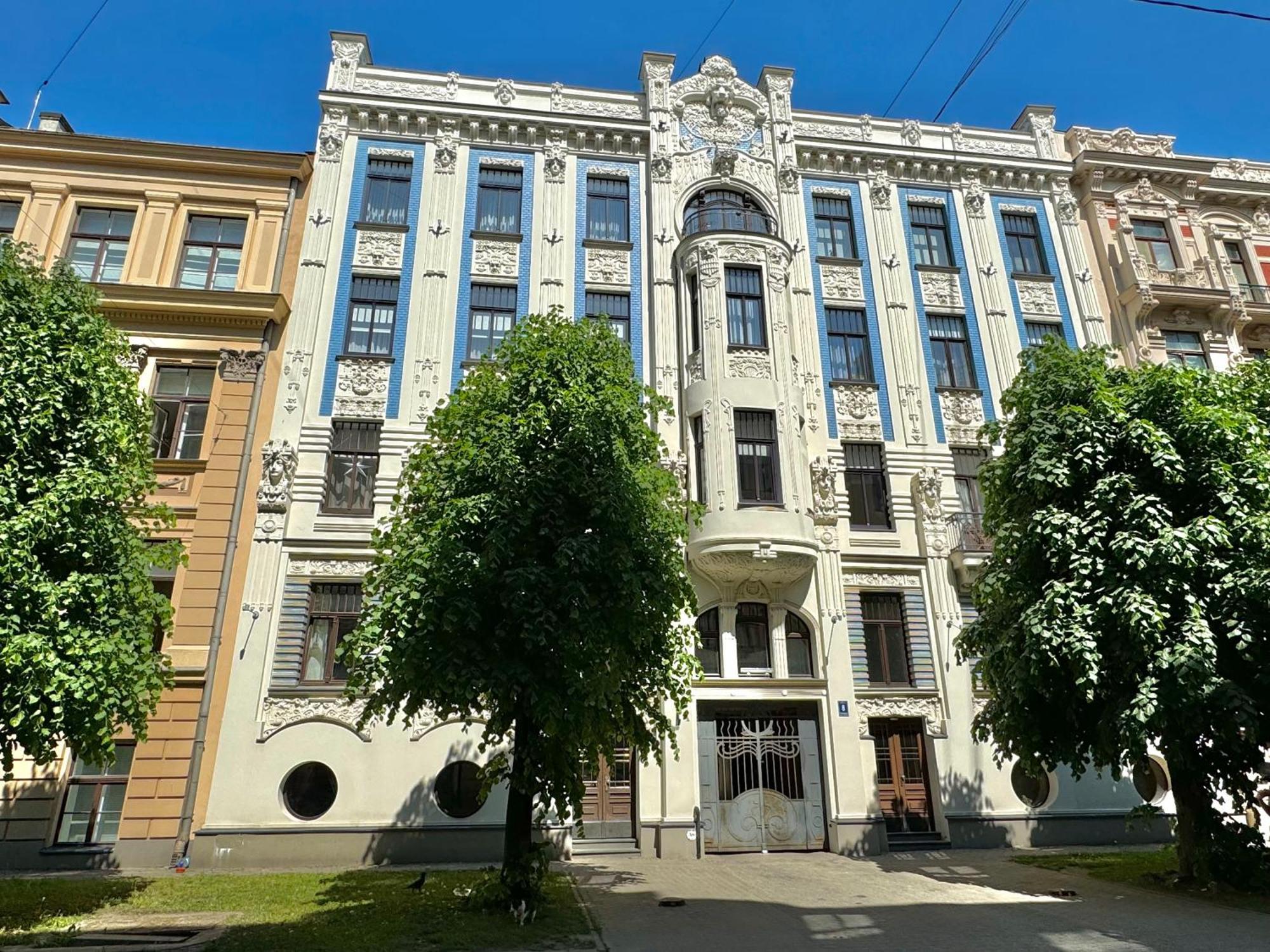 In Art Nouveau District Apartment *