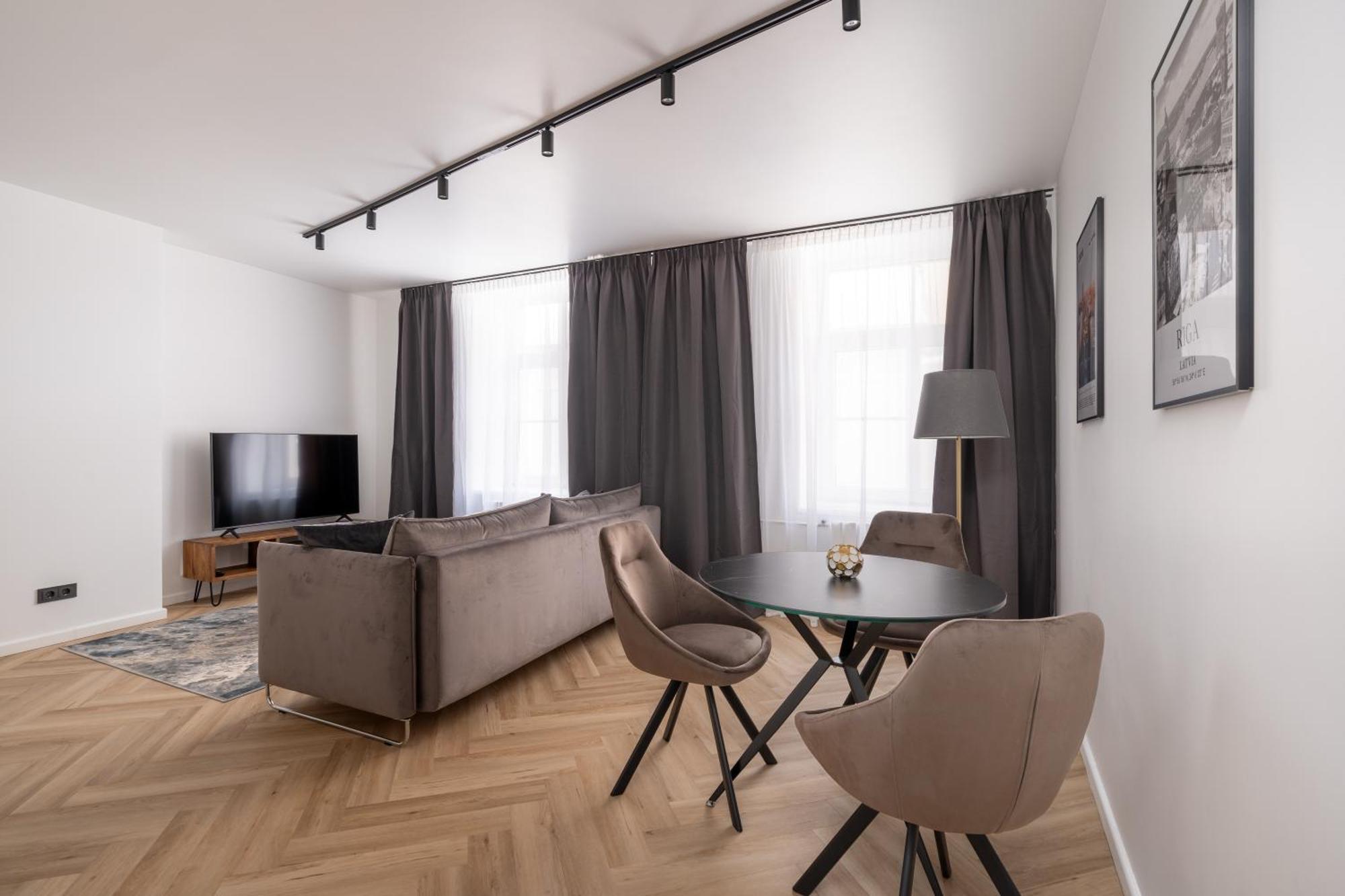 Apartment Mucenieku Street 1-bedroom Stylish Riga