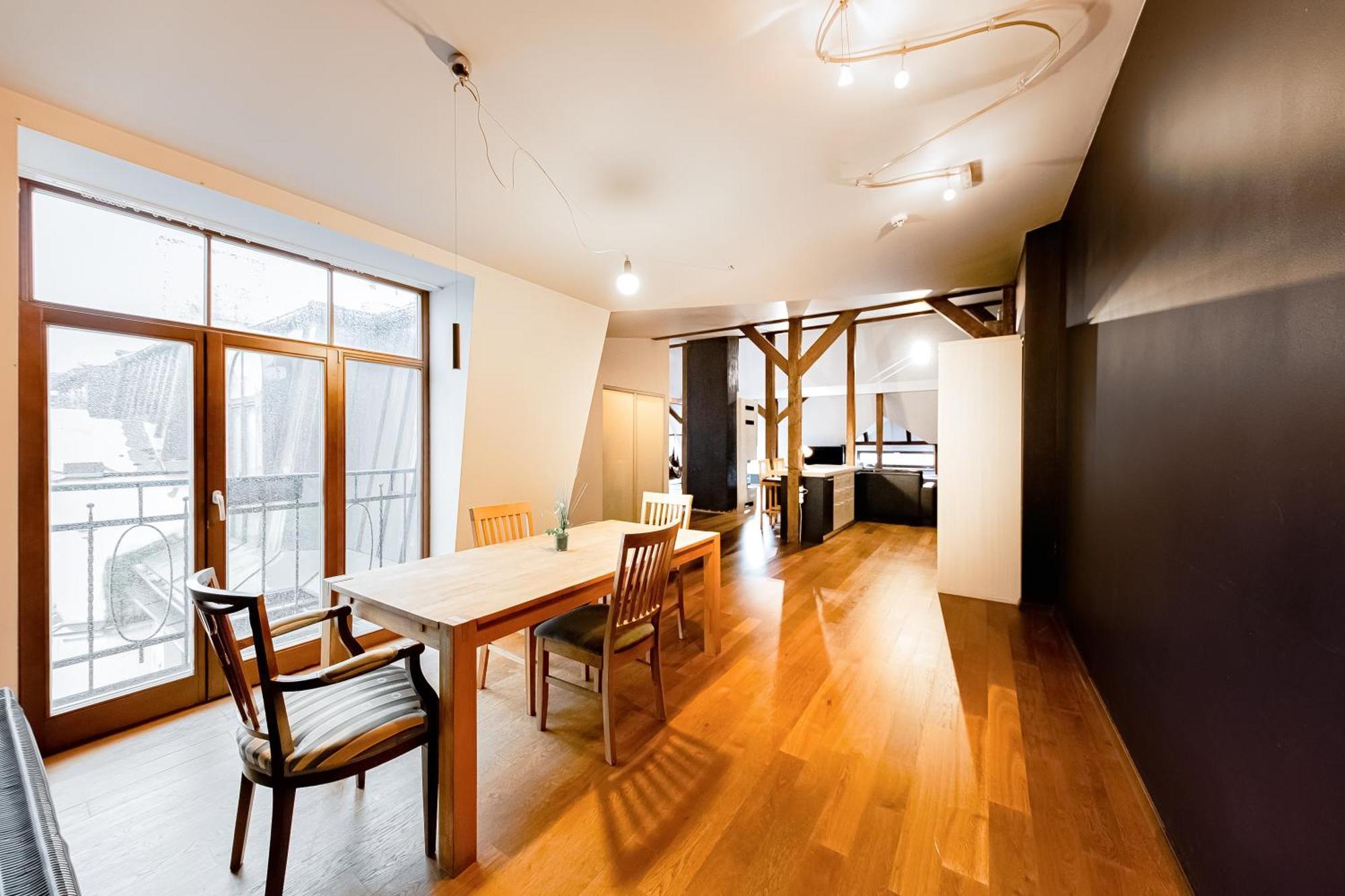 Stylish Mansard In Quite Center