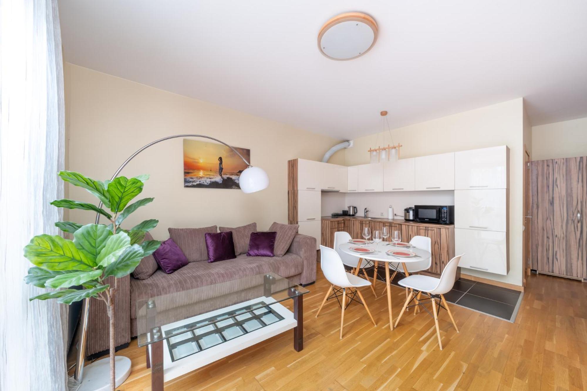 Spacious In A Park Zone With The Private Terrace Apartment