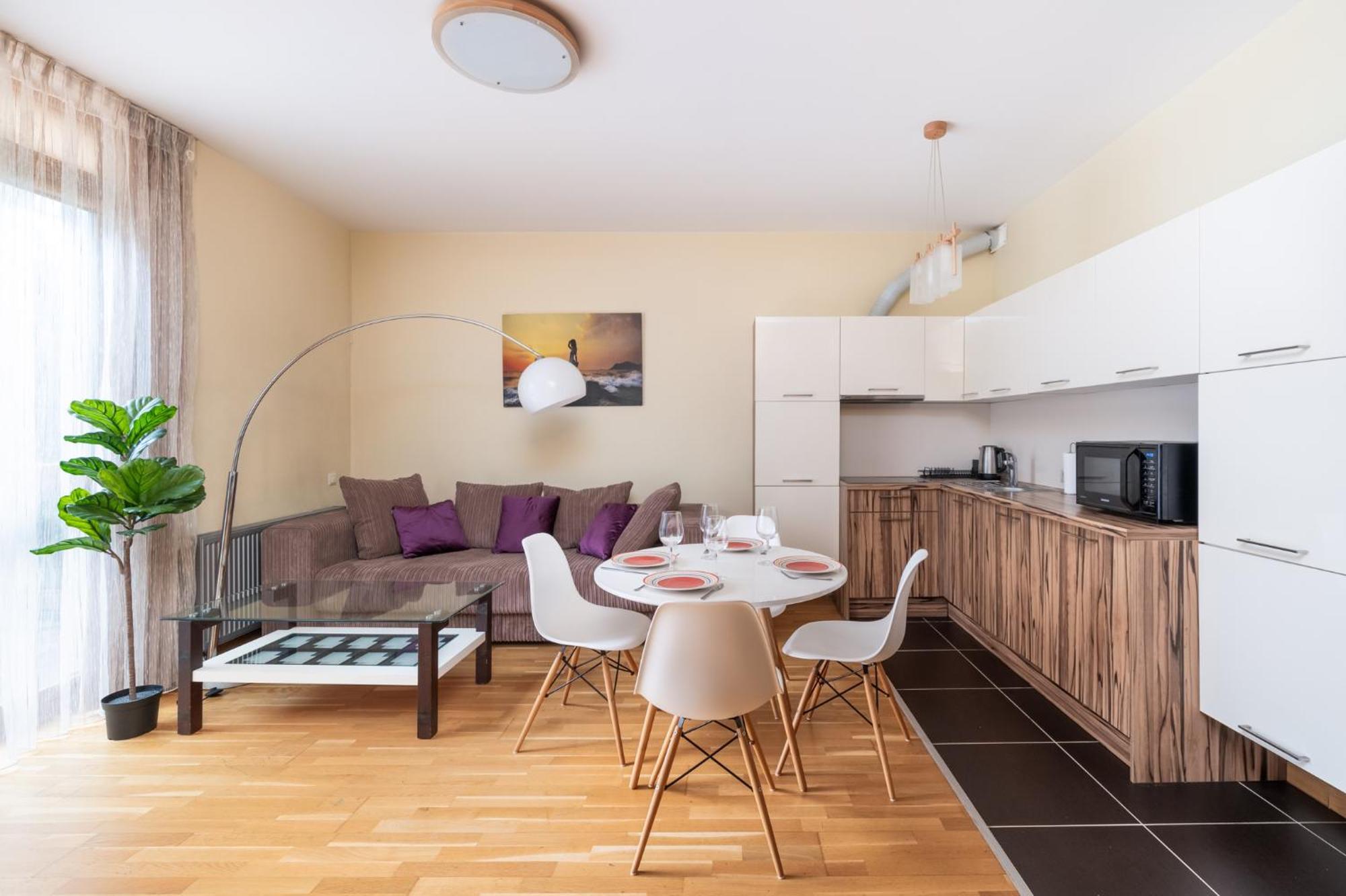 Spacious In A Park Zone With The Private Terrace Apartment *