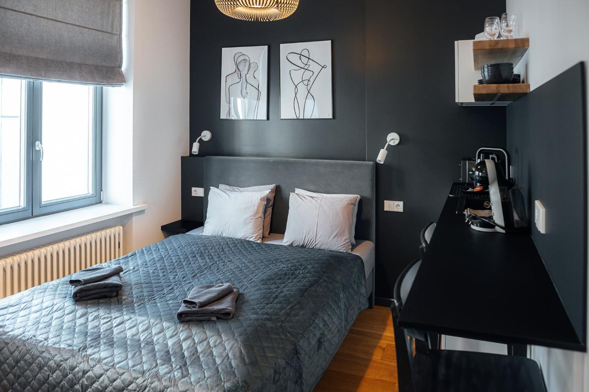 Korter In Art Nouveau Building With Ac Location Near Old Town Riga