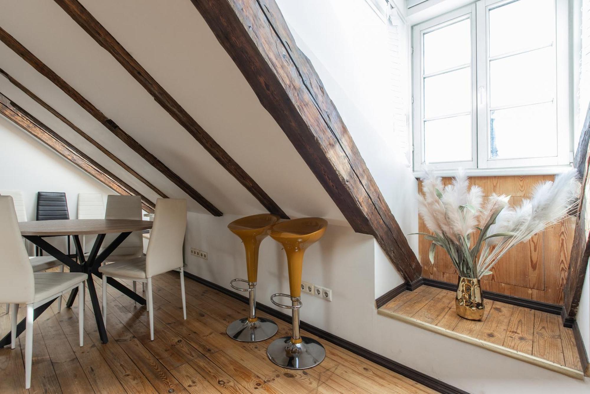 Apartment Mansard In Old Town