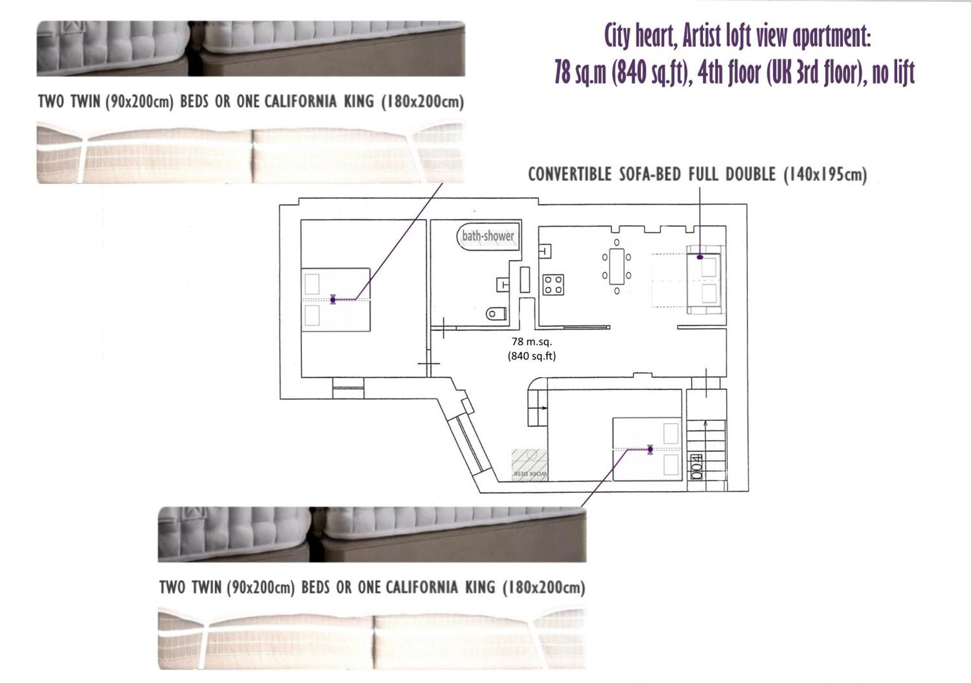 Apartment Heart, From 9,8 Host, Loft View, Free Parking Riga