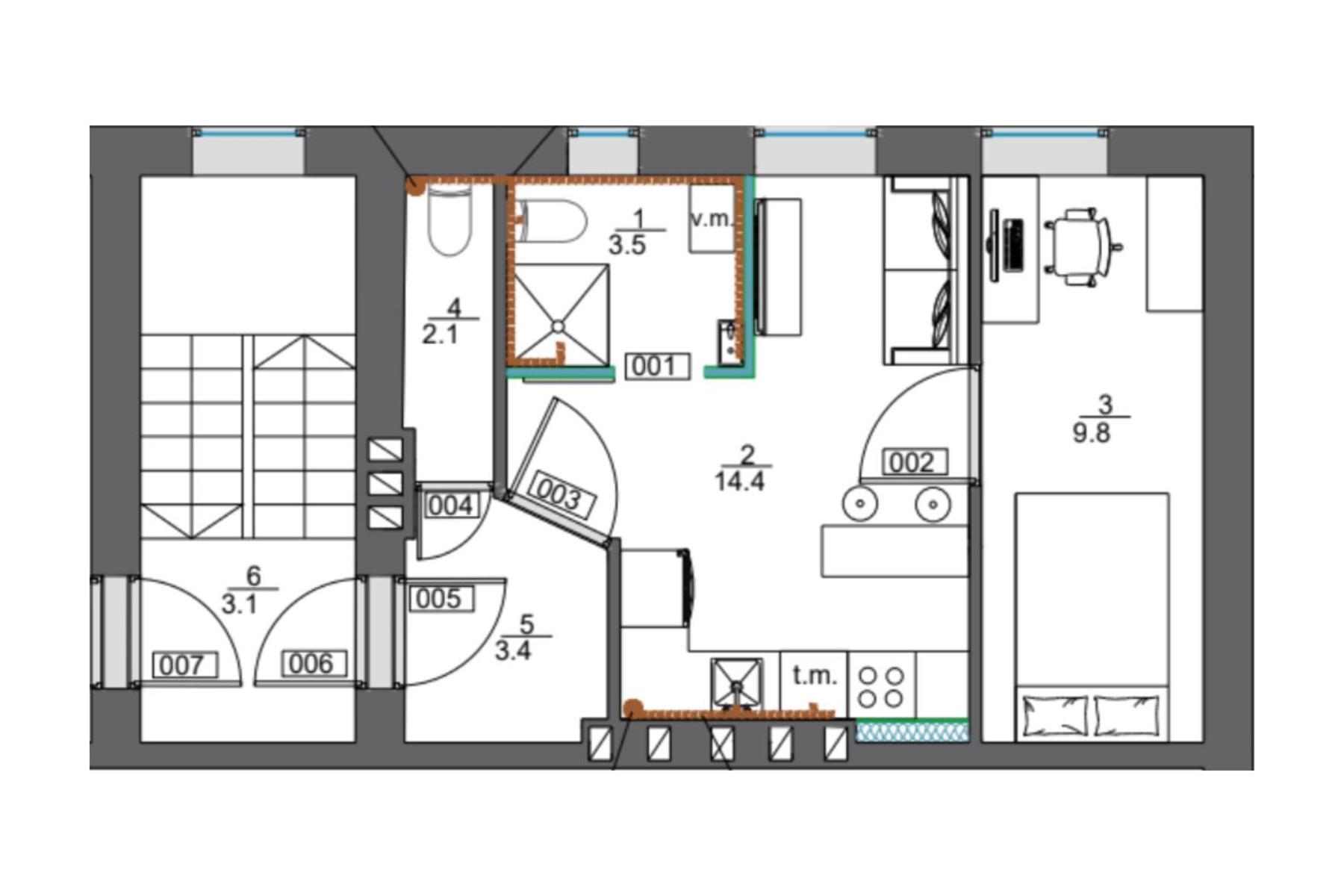 Park View In Kraslavas Street Apartment Riga
