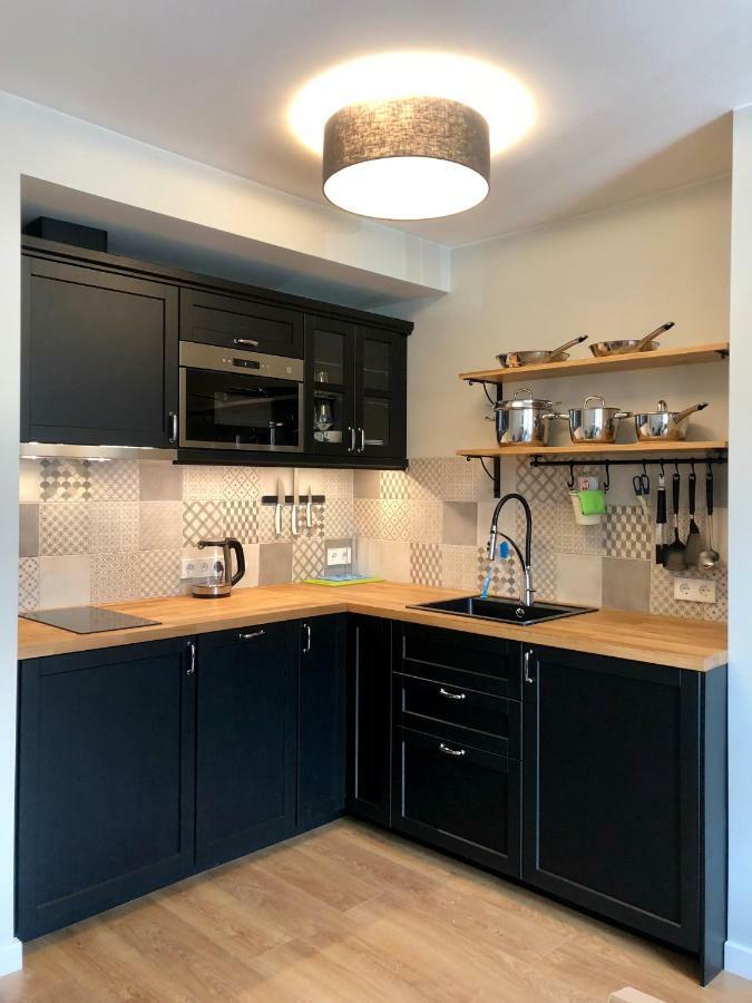 Old Town Black Apartment