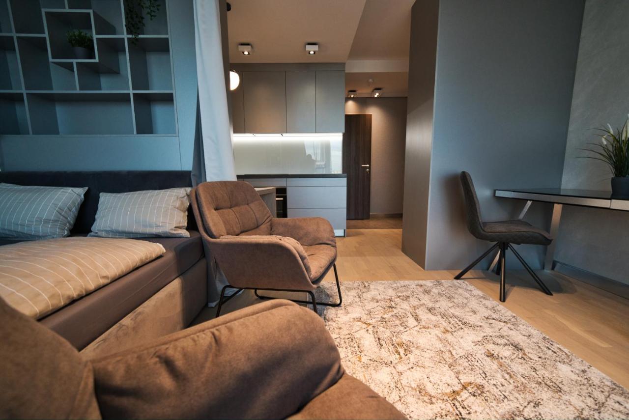 Urban Oasis: Fitness-focused With Views Apartment Riga