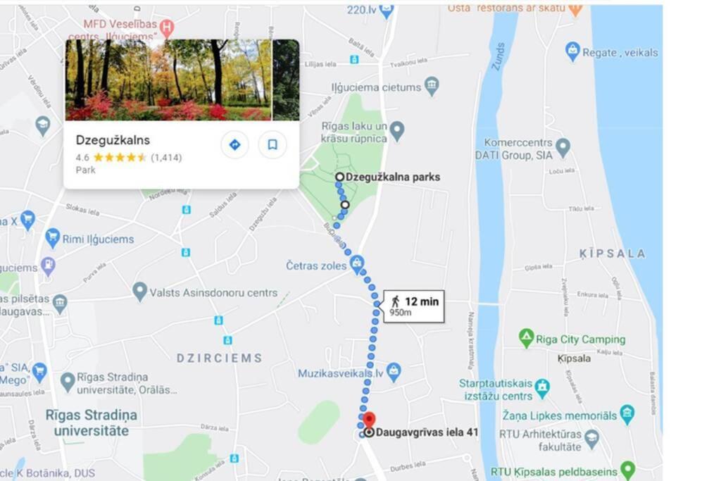 Daugavgrivas41 6 Parking Free Old Town 6min Shop 3min