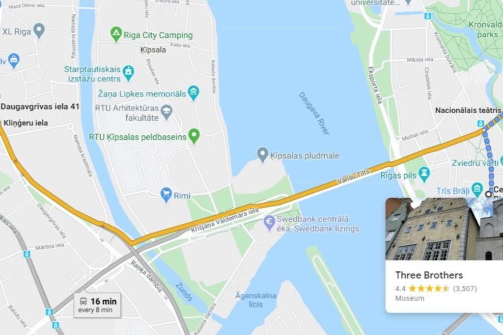 Daugavgrivas41 6 Parking Free Old Town 6min Shop 3min Korter Riga
