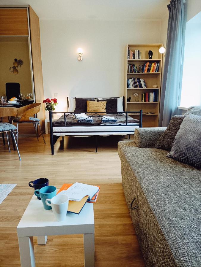 Homey Nest In Midtown Center, Up To 4 Guests, Steps From The Park, Free Parking * Riga