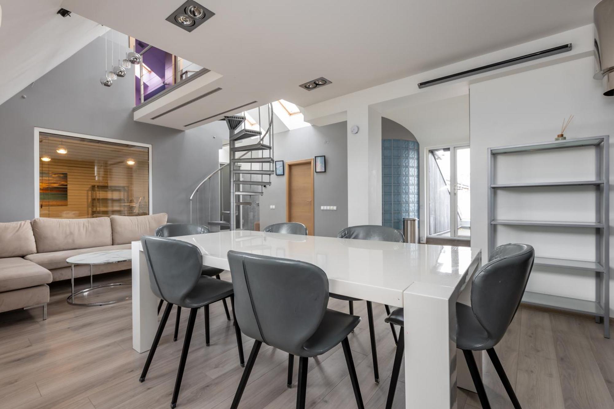 Apartment Penthouse With Terrace Riga