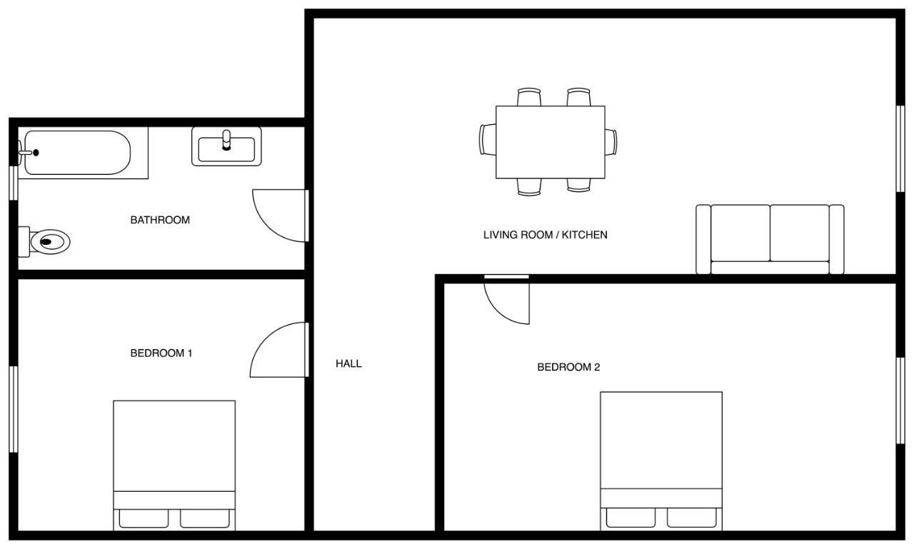Brivibas Center Apartment Riga